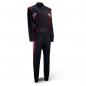 Preview: Speed Overall Hobby | DETROIT HS-3 | schwarz/rot/grau | Gr. XXL